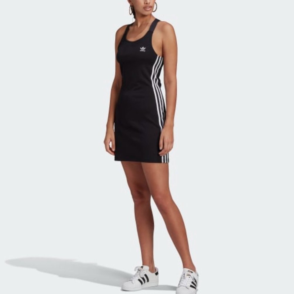 Adidas Black Adicolor Classics Racerback Dress